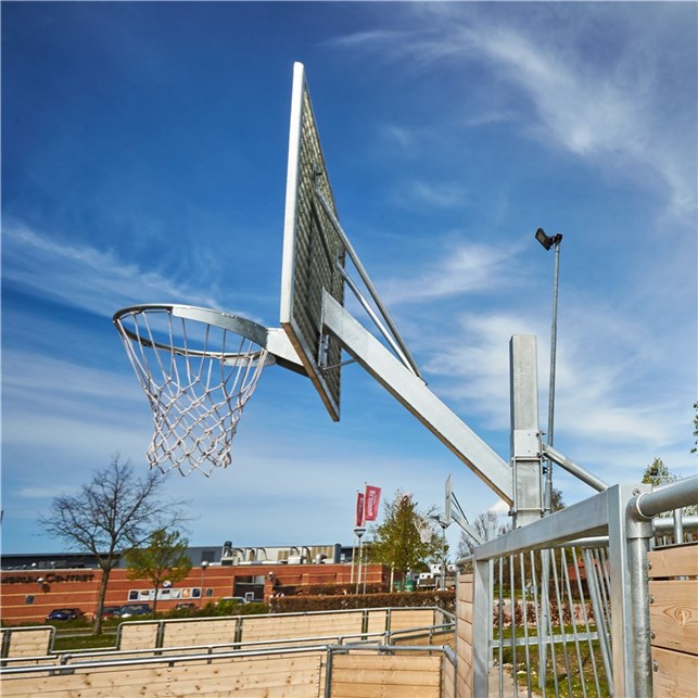 Basketball plade - 120x90 cm