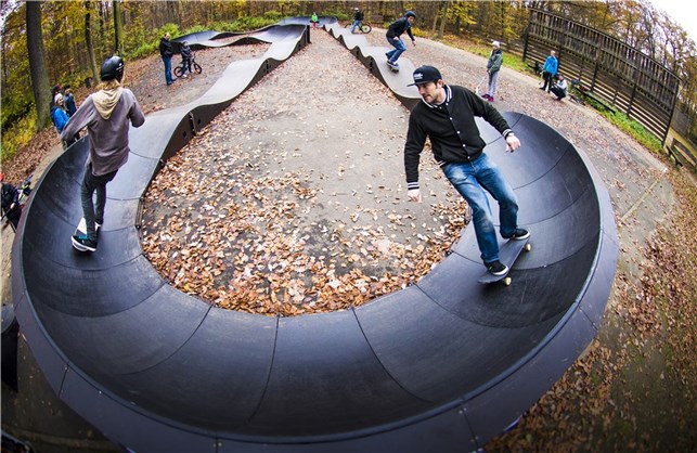 Pumptrack Quadragon incl. op/nedkørsel