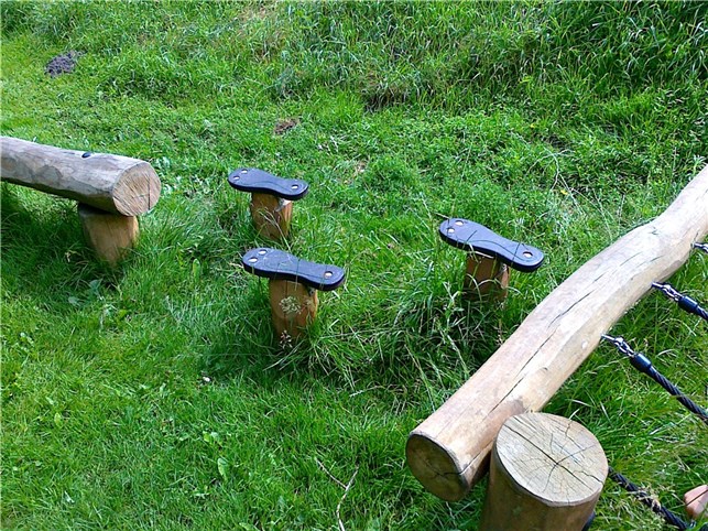 Balancefod på pæl