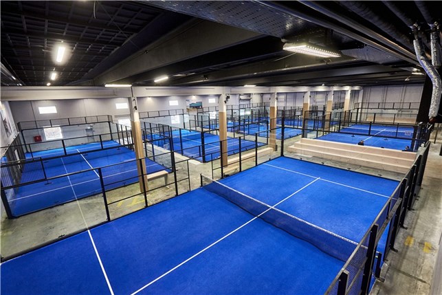 Padelbane model Greenset padel Panorama