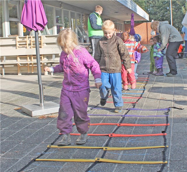 Agility stige dobbelt 4m.