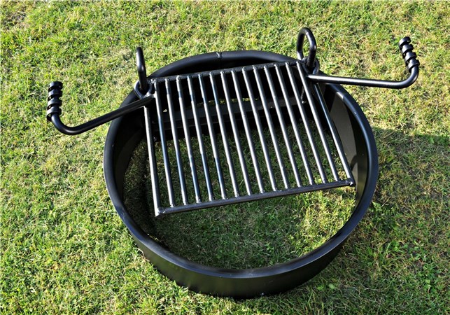 Grill incl. rist Justerbar - Ø 66 cm.