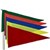 Hjørneflag grøn