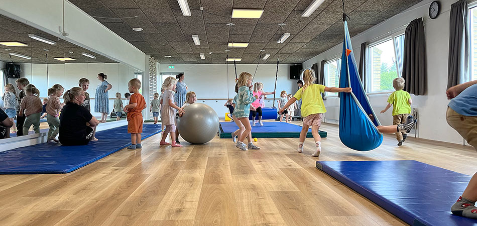 Motorikrum fra A-Sport på Hirtshals Idrætscenter