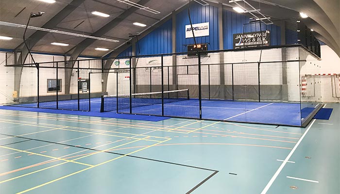 2 padelbaner i Billum Idrætsforening