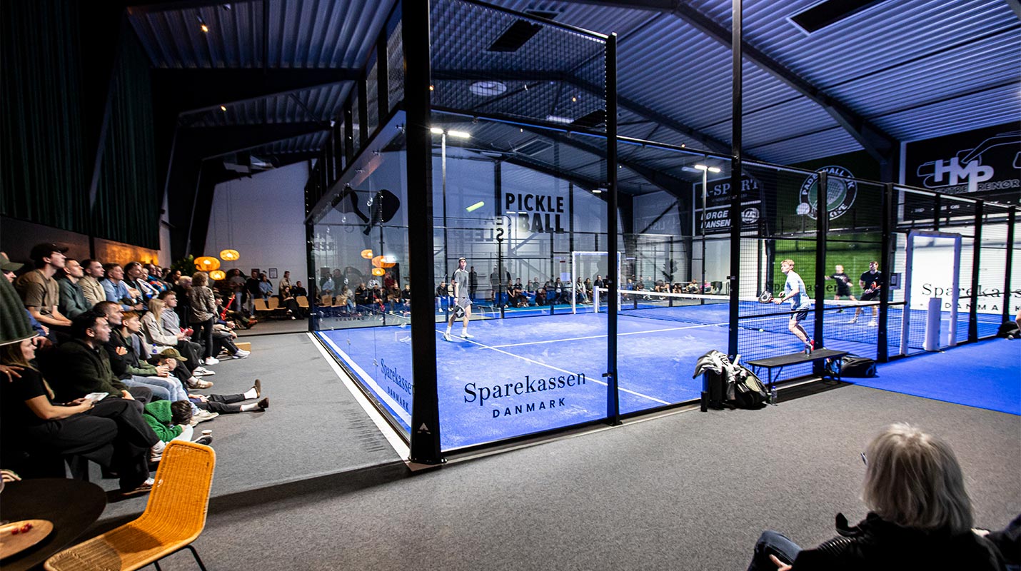 Nye padelbaner i Padelhall