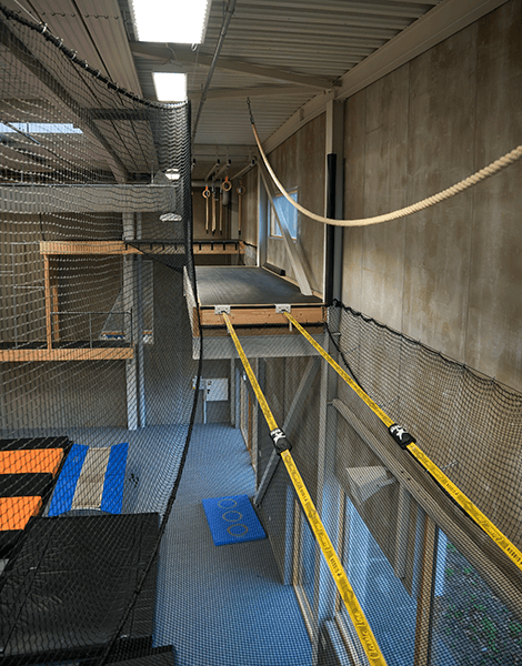 En sektion i Reolen Springcenter Aarhus