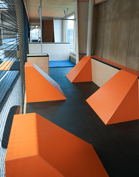 En sektion i Reolen, Springcenter Aarhus