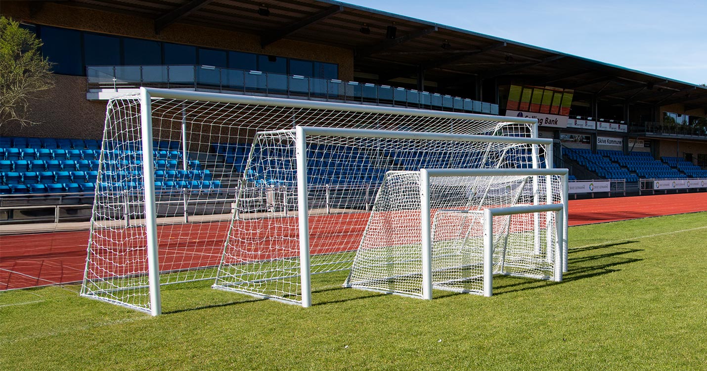 Fodboldmål på stadion