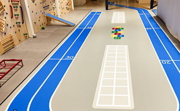 Flot bevægelsesmiljø i idrætshal